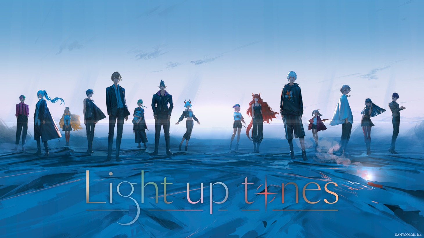 「にじさんじ “LIGHT UP TONES”」ビジュアル