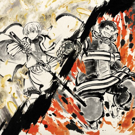 梅田サイファー「ウルサイレン」CDジャケット (c)大久保篤・講談社 / 特殊消防隊動画広報第参課