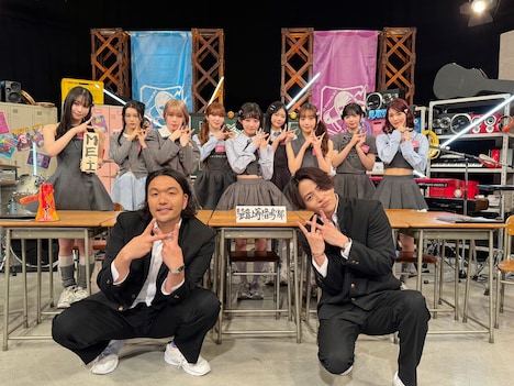 テレビ朝日系「見取り図じゃん1時間SP『菊池風磨×音鳴り部』特別編」より。©︎テレビ朝日