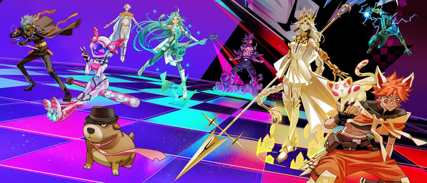 SennaRin「KONTINUUM」期間生産限定盤ジャケットを展開したイラスト。(c)bilibili/BeDream, Aniplex