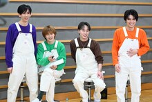 Aチームのリョウガ、タクヤ、マサヒロ、ハル。