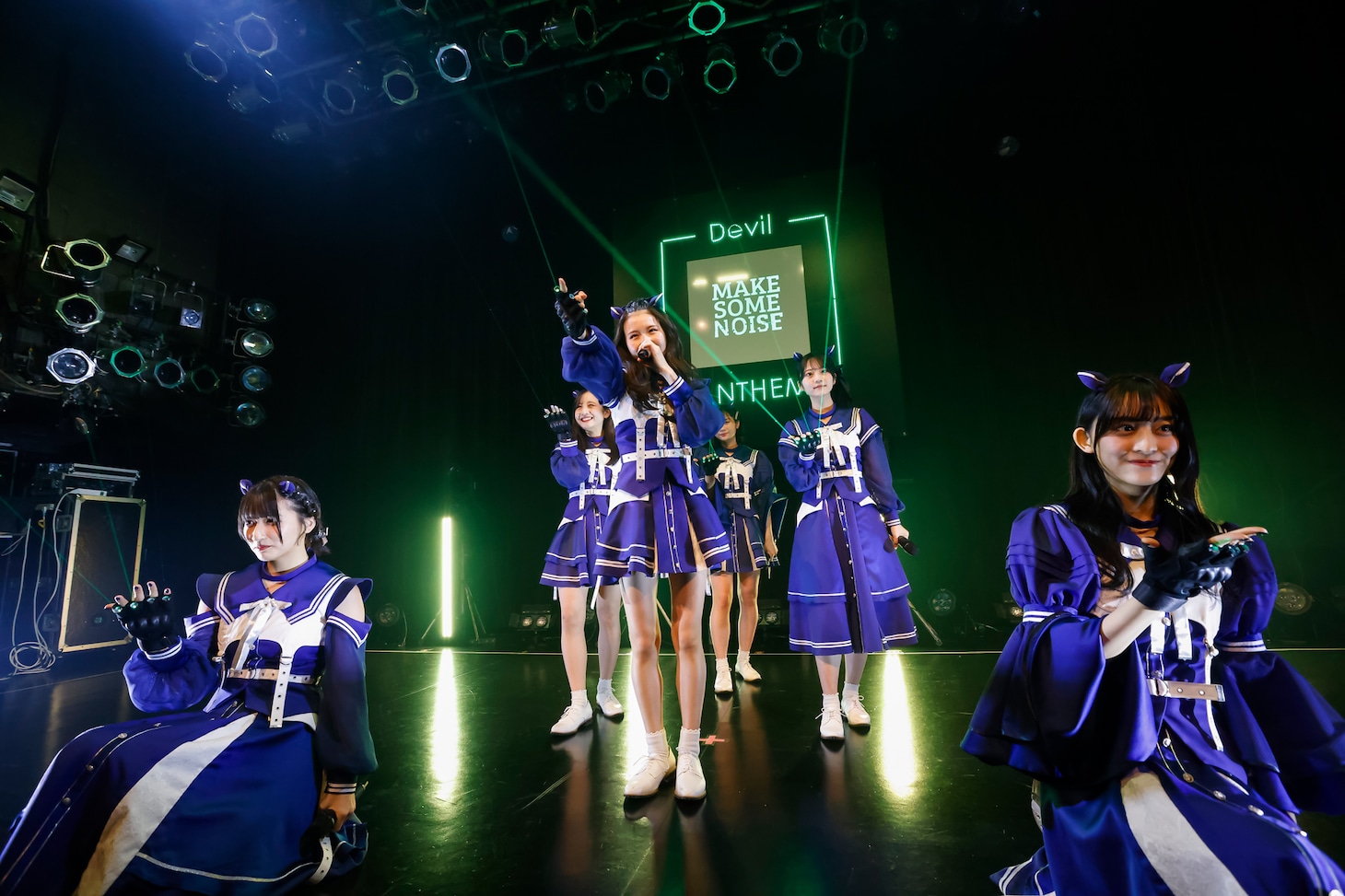 「Devil ANTHEM. 再始動単独公演『Rebuilders vol.1』」の様子。（撮影：笹森健一）