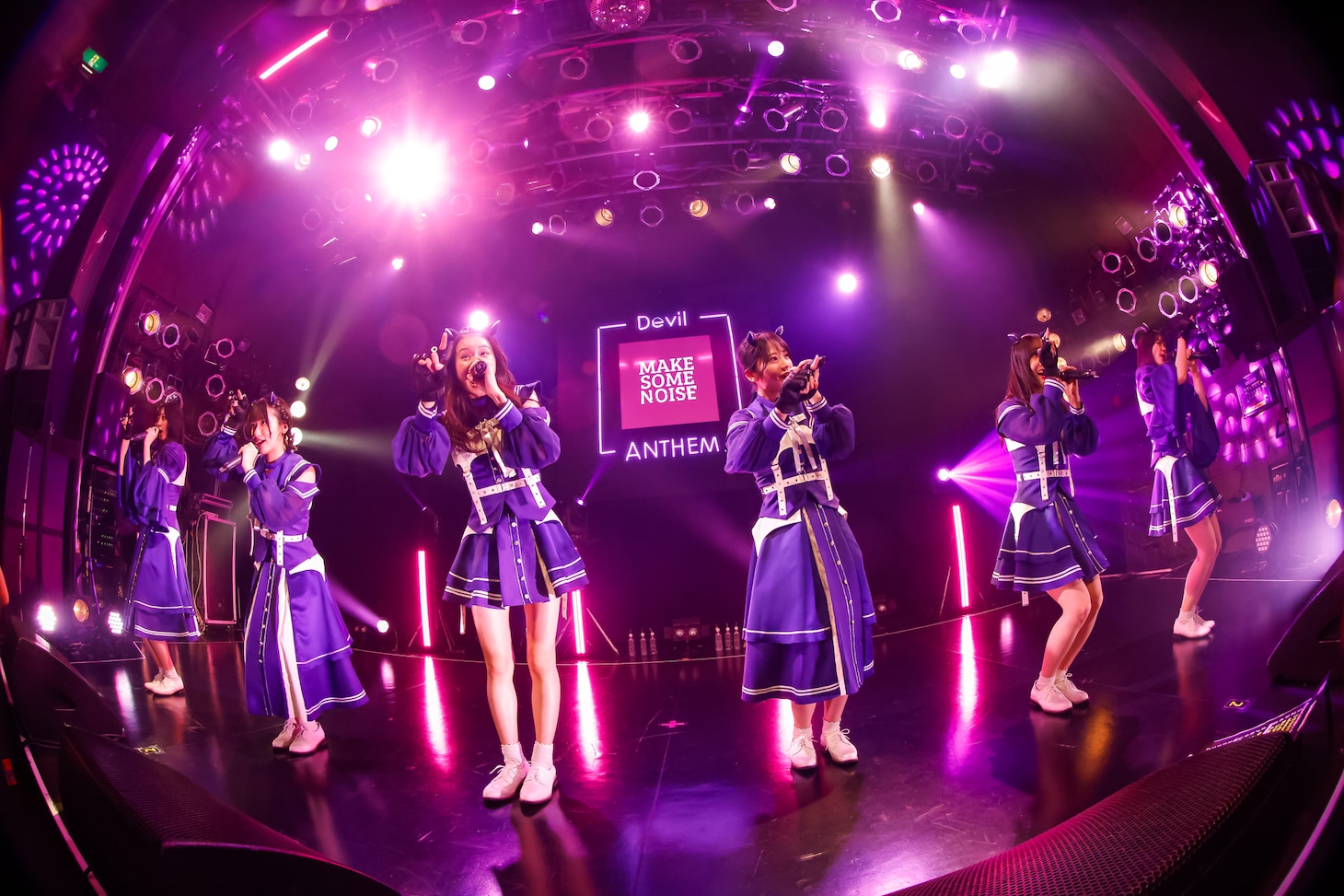 「Devil ANTHEM. 再始動単独公演『Rebuilders vol.1』」の様子。（撮影：笹森健一）