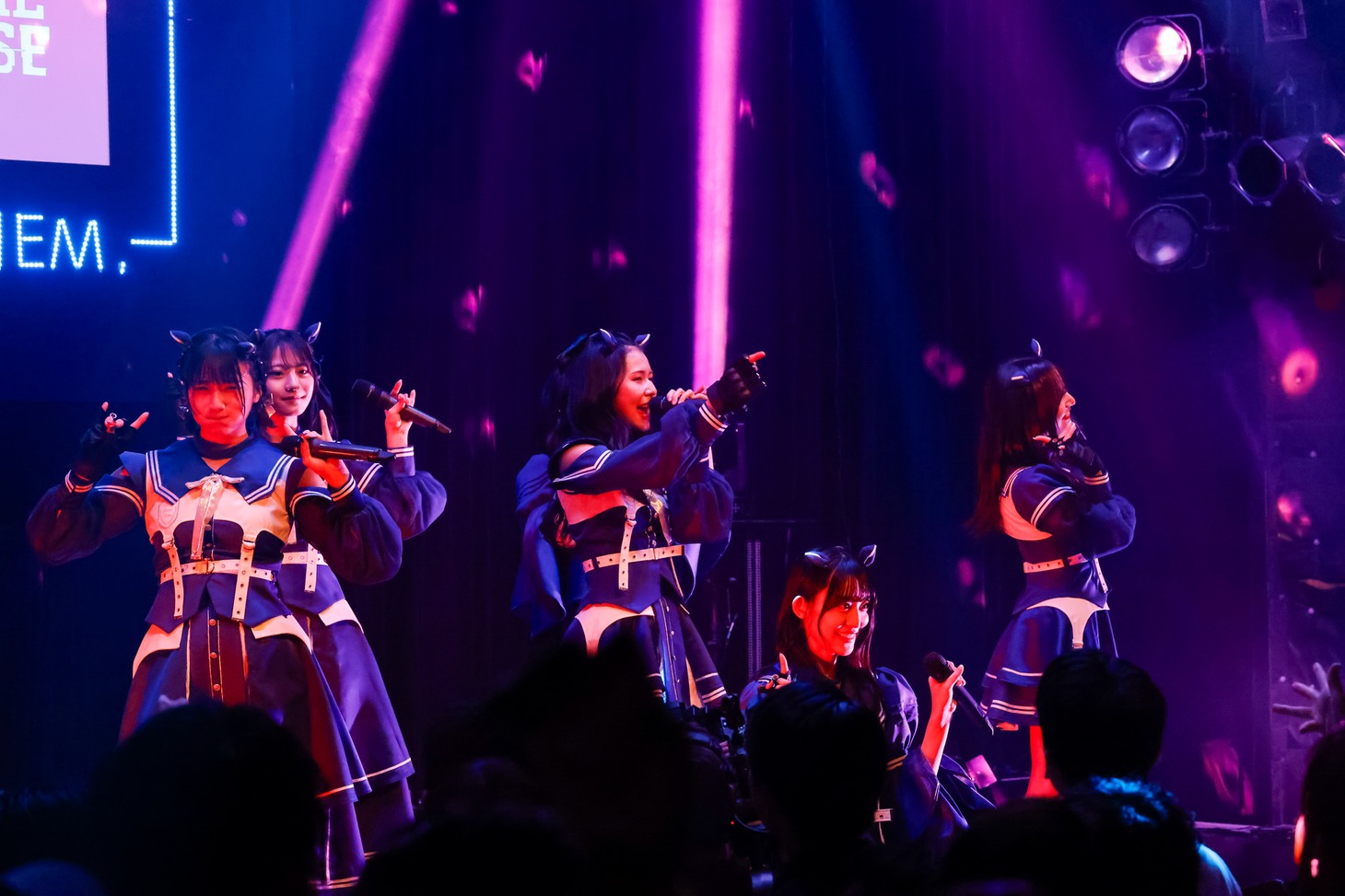 「Devil ANTHEM. 再始動単独公演『Rebuilders vol.1』」の様子。（撮影：笹森健一）