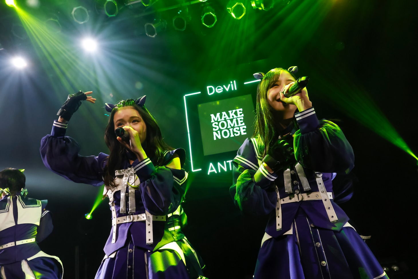 「Devil ANTHEM. 再始動単独公演『Rebuilders vol.1』」の様子。（撮影：笹森健一）
