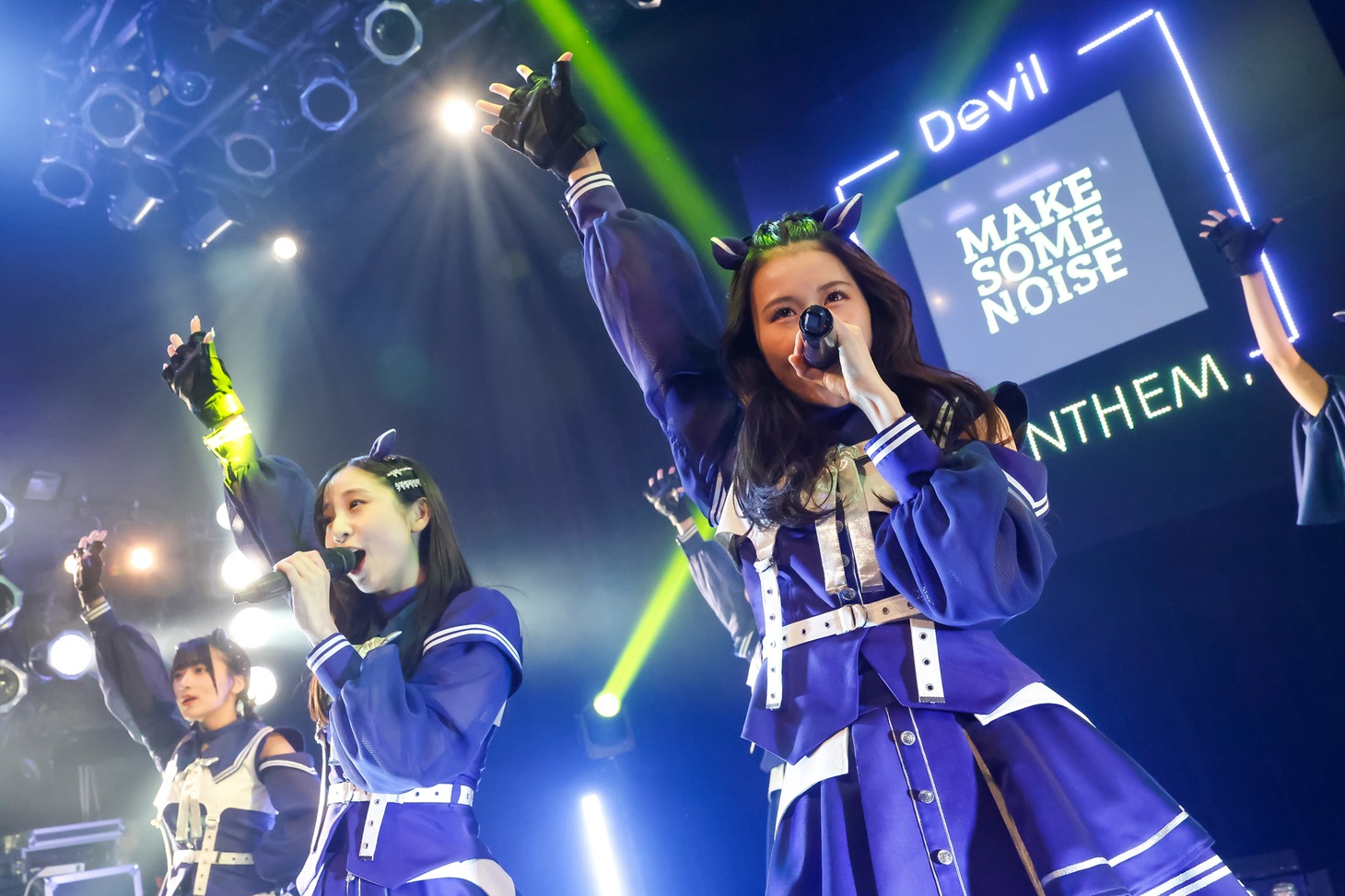 「Devil ANTHEM. 再始動単独公演『Rebuilders vol.1』」の様子。（撮影：笹森健一）