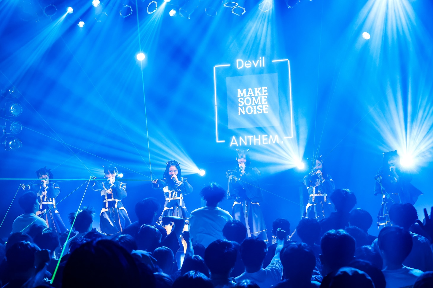 「Devil ANTHEM. 再始動単独公演『Rebuilders vol.1』」の様子。（撮影：笹森健一）