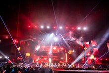 「私立恵比寿中学 15th Anniversary 大学芸会2025～LOVE&BRAVE～」の様子。