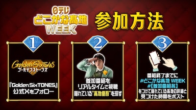 「どこかな高地WEEK」告知ビジュアル