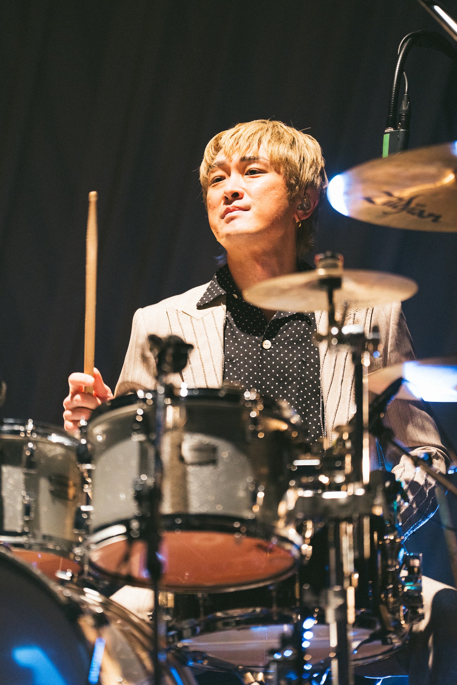 HAYATO（Dr）（Photo by Keisuke Morizawa）