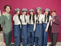 ナインティナインとILLIT。©︎フジテレビ