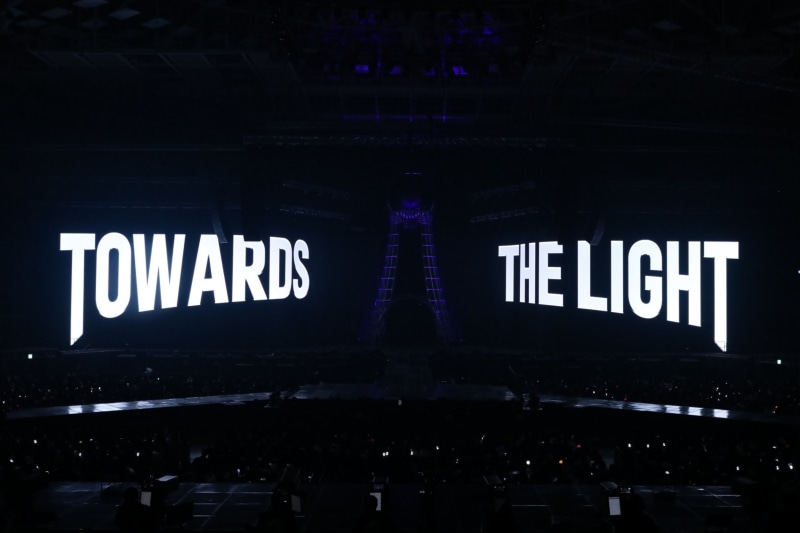 「『TOWARDS THE LIGHT : WILL TO POWER』FINALE IN SEOUL」より。(c)KQ Entertainment