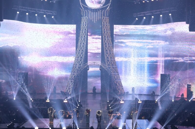 「『TOWARDS THE LIGHT : WILL TO POWER』FINALE IN SEOUL」より。(c)KQ Entertainment