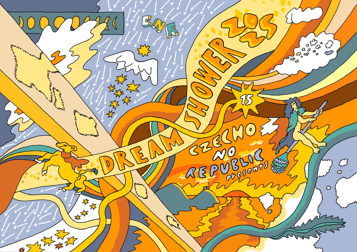 Czecho No Republic「DREAM SHOWER 2025」キービジュアル