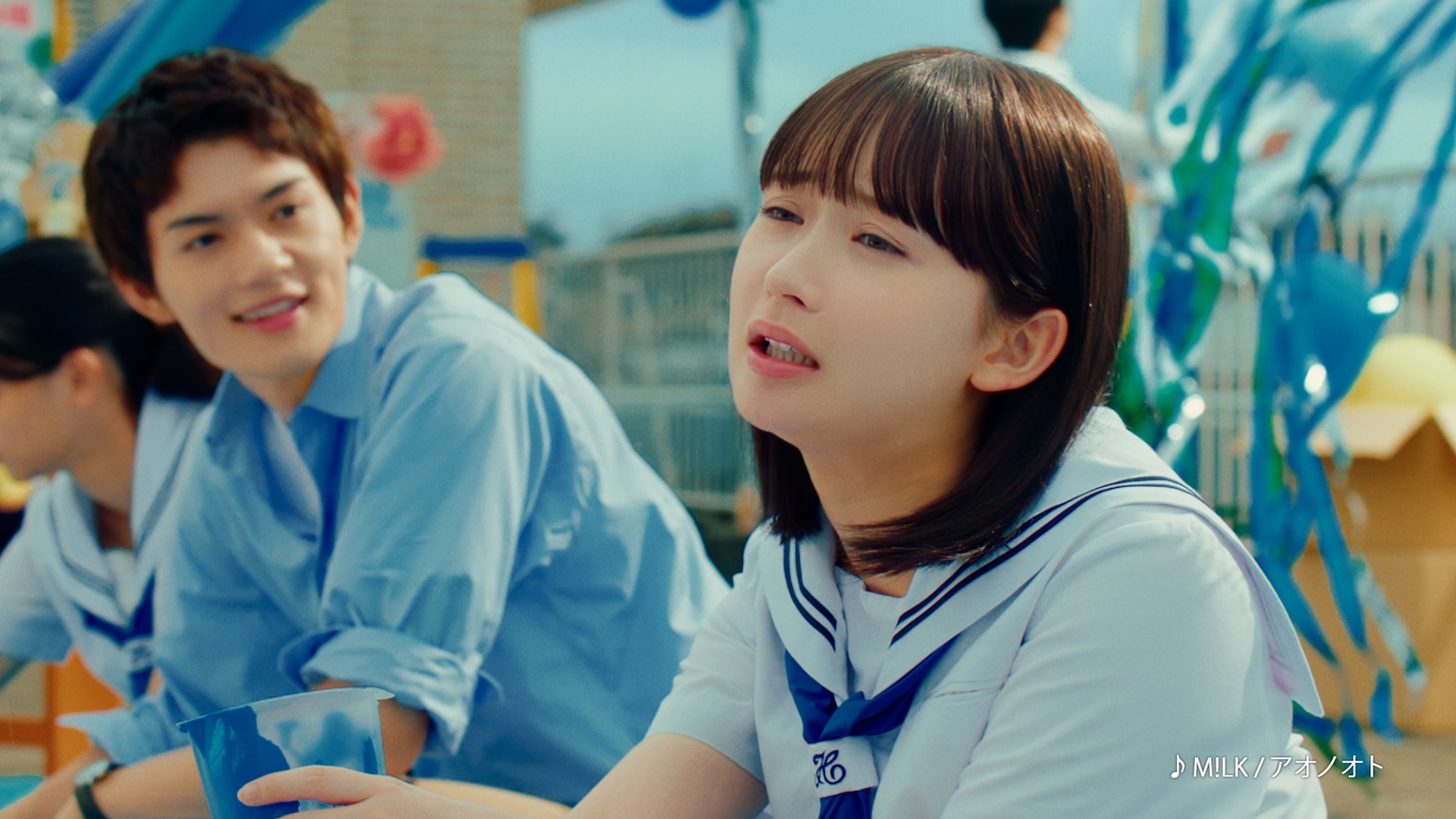 新CM「青春は終わらな～～～～い」編より。