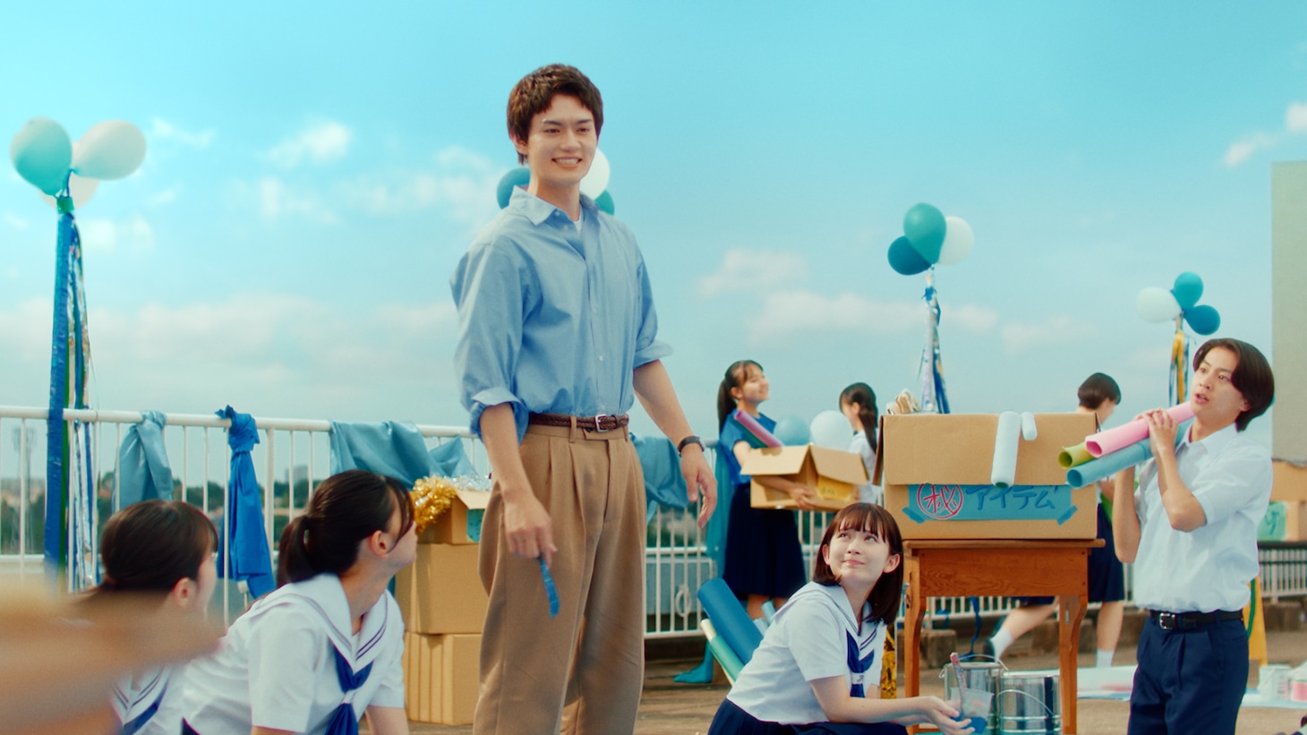 新CM「青春は終わらな～～～～い」編より。