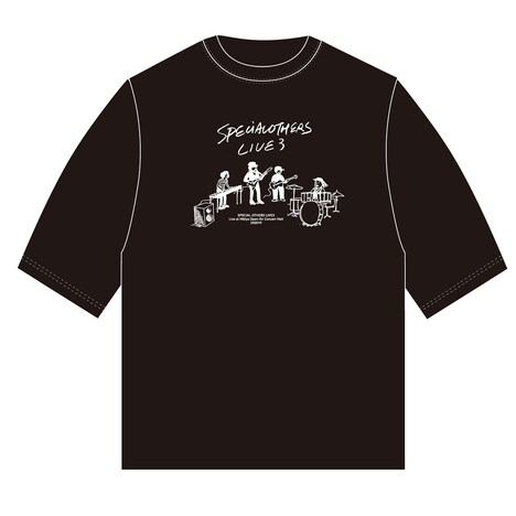 ジェリー鵜飼がデザインしたTシャツ。