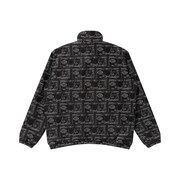 YUKI CHIBA "億万長者" FAKE SUEDE TRACK JACKET