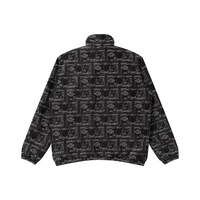 YUKI CHIBA "億万長者" FAKE SUEDE TRACK JACKET