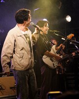 荒谷翔大とTAIKING。（撮影：丸山達也）