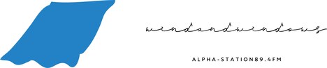 α-STATION エフエム京都「windandwindows」ロゴ