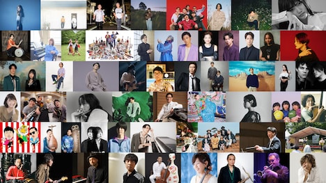 「日比谷音楽祭2025」の出演者たち。