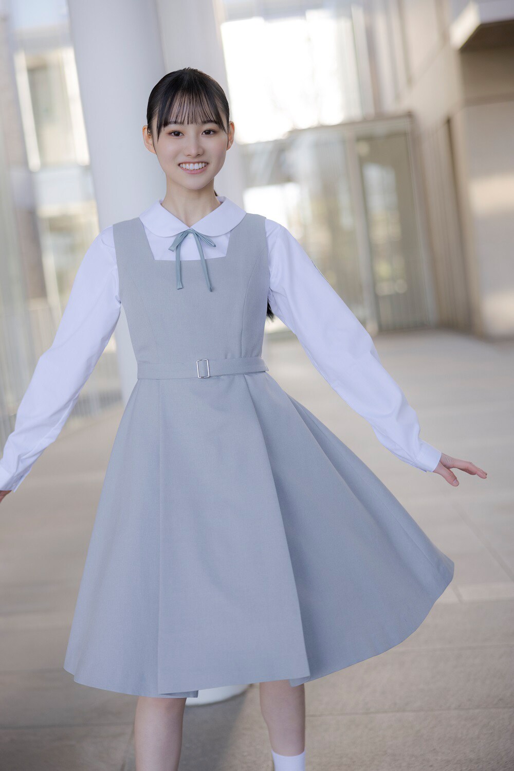 高井俐香 - 日向坂46の五期生プロフ＆新写真、4日目は大田美月と