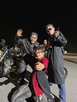 新浜レオンと木梨憲武と所ジョージ。