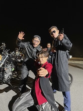 新浜レオンと木梨憲武と所ジョージ。