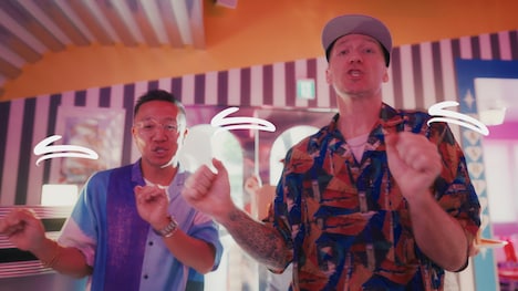 Def Tech「Child in me」ミュージックビデオのワンシーン。