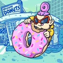 Whoopee Bomb「Donuts」配信ジャケット