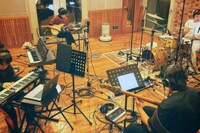 録音合宿の様子。