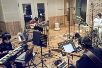 録音合宿の様子。