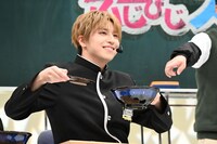 うどんとぼた餅を完食したタカシ。