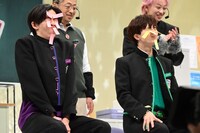 「表情筋選手権」リョウガとタクヤの対決。