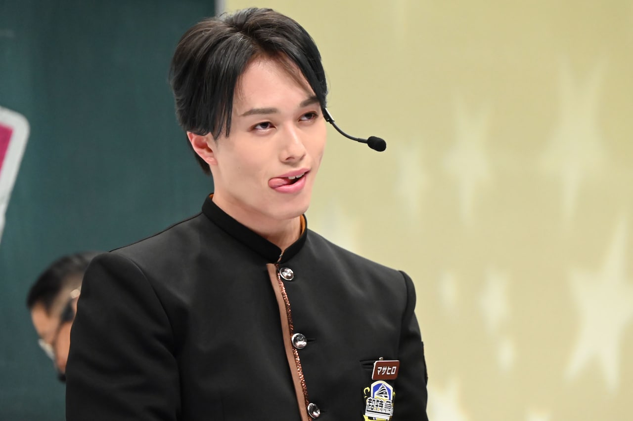 表情筋選手権」で優勝したマサヒロ。 - 超特急「ふじびじ」で9人の推し