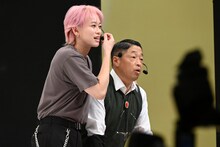 シューヤと団長先生。