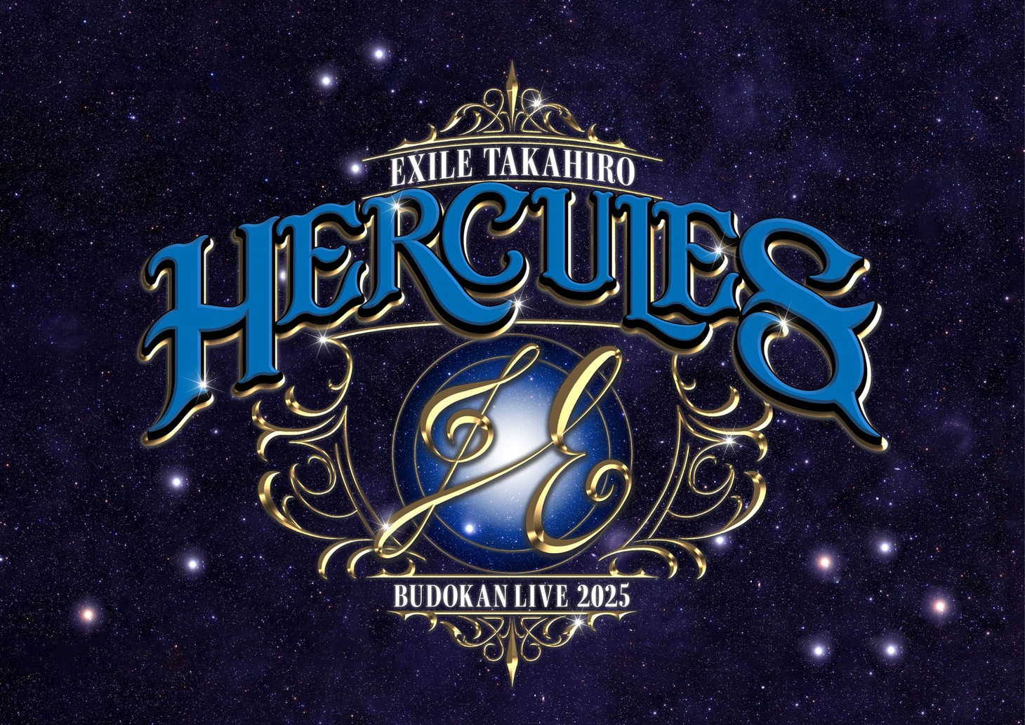 「EXILE TAKAHIRO 武道館 LIVE 2025 "HERCULES"」ロゴ