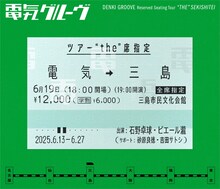 電気グルーヴ「ツアー“the”席指定」静岡公演ビジュアル