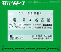 電気グルーヴ「ツアー“the”席指定」愛知公演ビジュアル