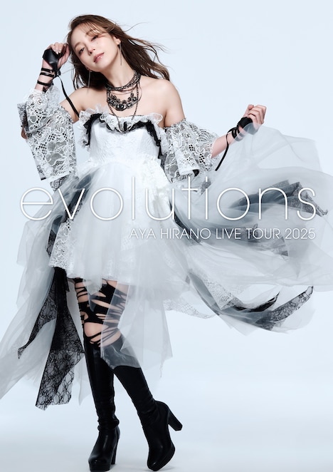 「AYA HIRANO LIVE TOUR 2025 -evolutions-」告知ビジュアル
