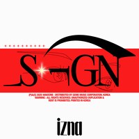 izna「SIGN」配信ジャケット