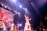 大森靖子「少女貫徹 四天王LIVE LAST AVEX ワンマン」の様子。(撮影:汐留シユ)