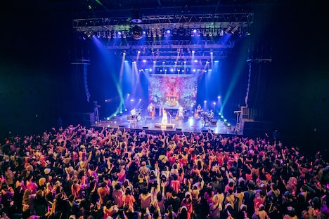 大森靖子「少女貫徹 四天王LIVE LAST AVEX ワンマン」の様子。（撮影：汐留シユ）