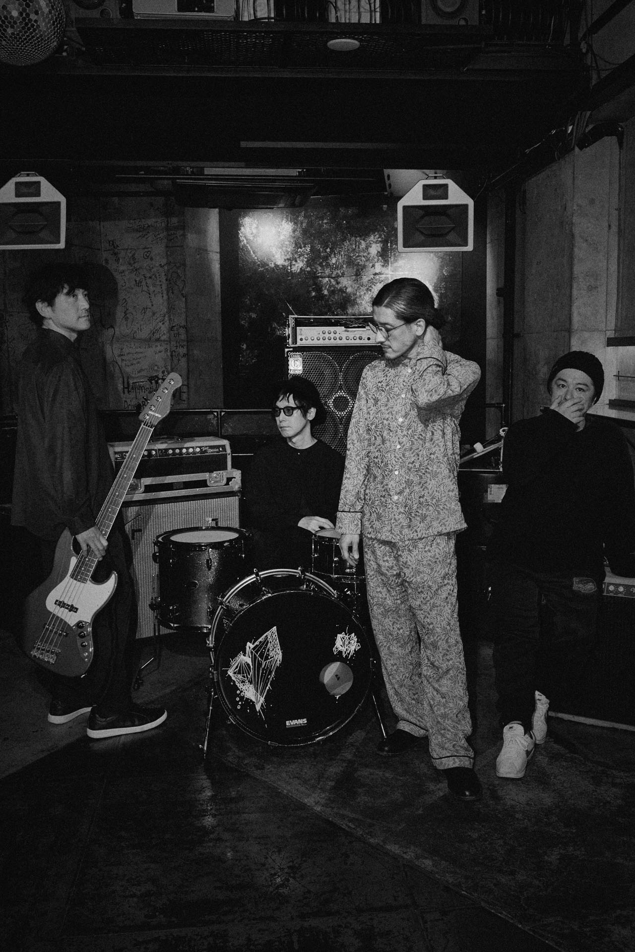 downy「無題」リリースツアー追加公演決定　キツネの嫁入り、SACOYANSとツーマン