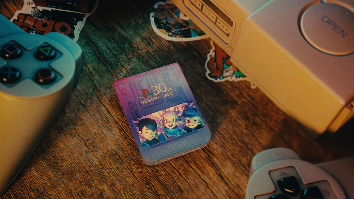 「PlayStation® × YOASOBI「PLAYERS」30周年特別CM｜123秒｜Project: MEMORY CARD」より。