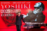 ディナーショー開催を発表したYOSHIKI。