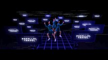 「IOWN×Perfume」のパフォーマンスの様子。