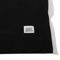 「ライブナタリー “ZAZEN BOYS × PEDRO”」Tシャツのタグ。