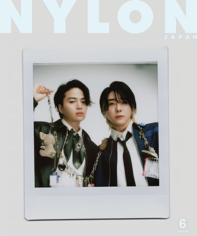 「NYLON JAPAN」6月号表紙